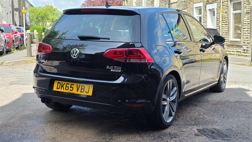 Volkswagen Golf 2.0 Tdi Bluemotion Tech Gt Euro 6 Ss DK65VBJ Black #4