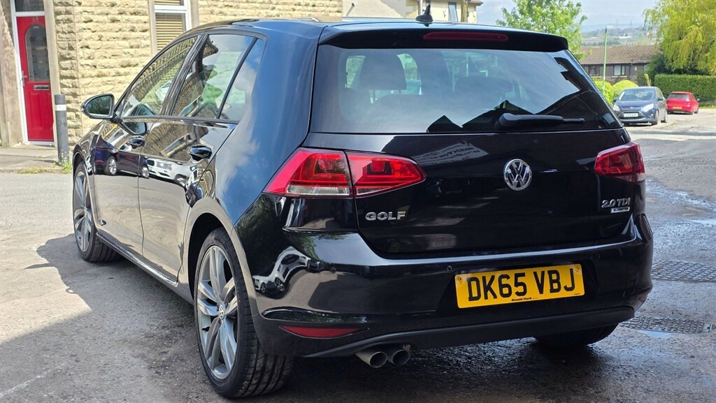 Volkswagen Golf 2.0 Tdi Bluemotion Tech Gt Euro 6 Ss DK65VBJ Black #3