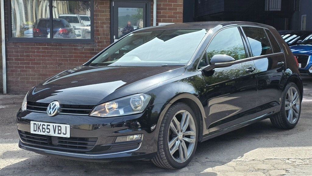 Volkswagen Golf 2.0 Tdi Bluemotion Tech Gt Euro 6 Ss DK65VBJ Black #2
