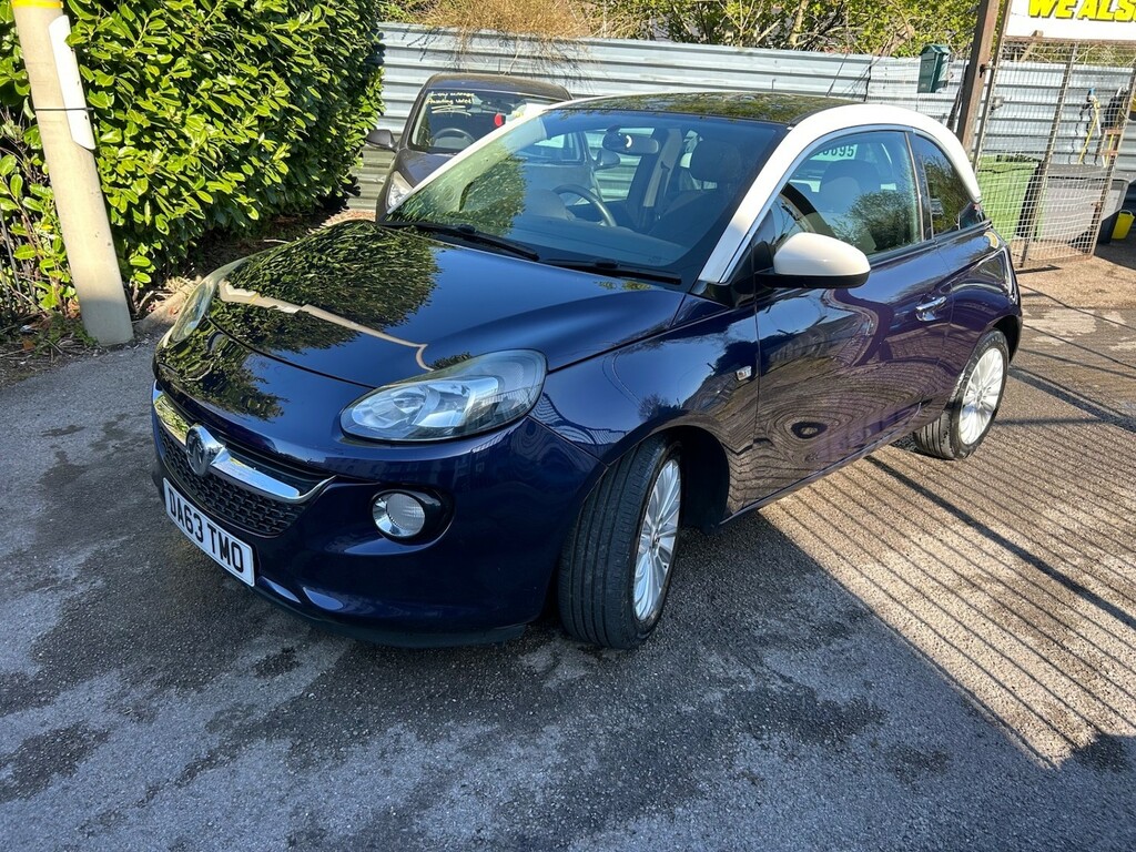 Vauxhall Adam 1.4I Glam Low Mileage Cheap Insurance Hatchbac Blue #3