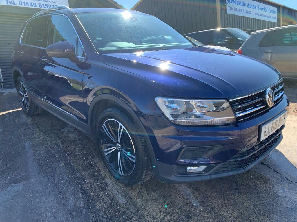 Volkswagen Tiguan Tdi Se Navigation Dsg Euro 6 Ss LL68BEY Blue #3
