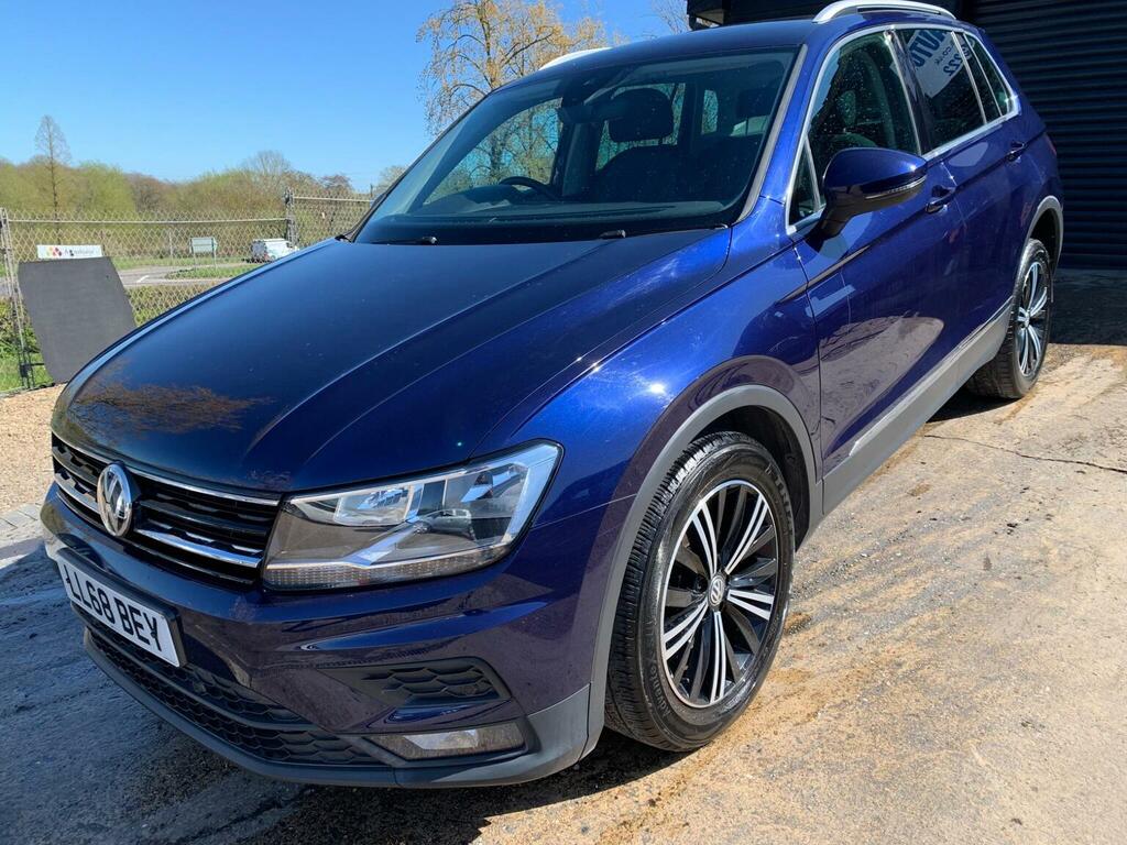 Volkswagen Tiguan Tdi Se Navigation Dsg Euro 6 Ss Blue