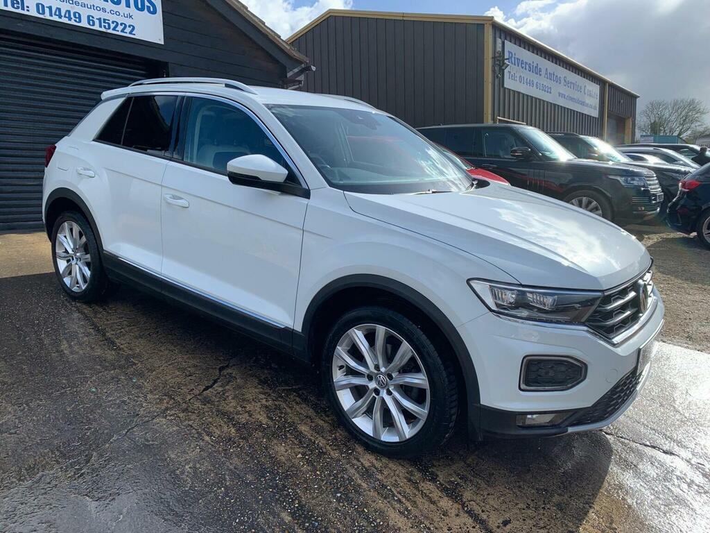 Volkswagen T-Roc Tsi Evo Sel Euro 6 Ss White