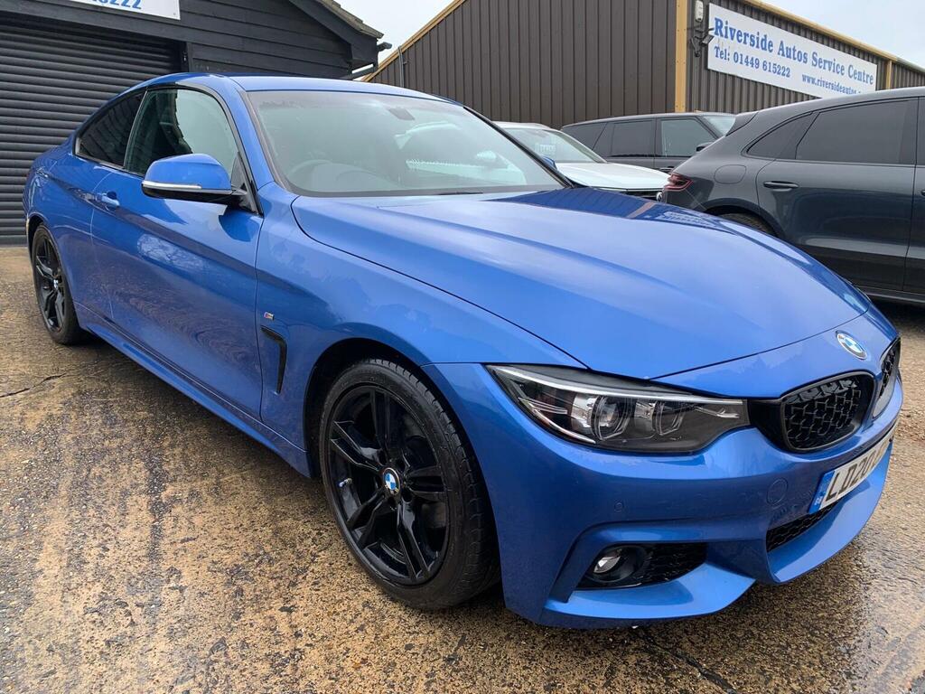 BMW 4 Series 420D M Sport Euro 6 Ss Blue #3