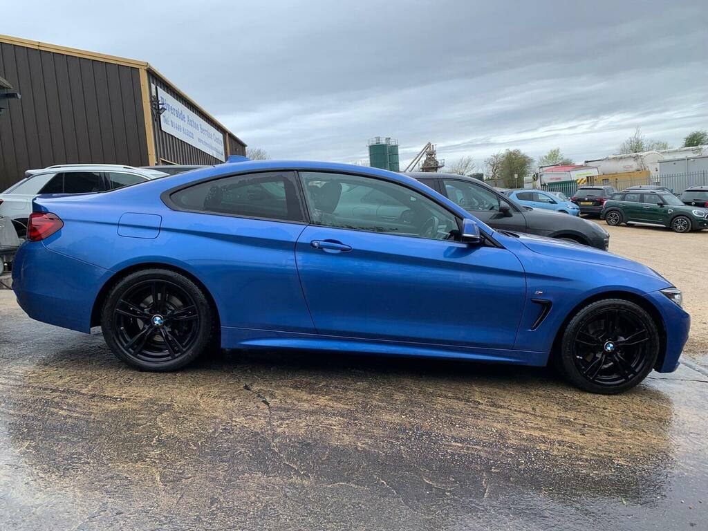 BMW 4 Series 420D M Sport Euro 6 Ss Blue #4