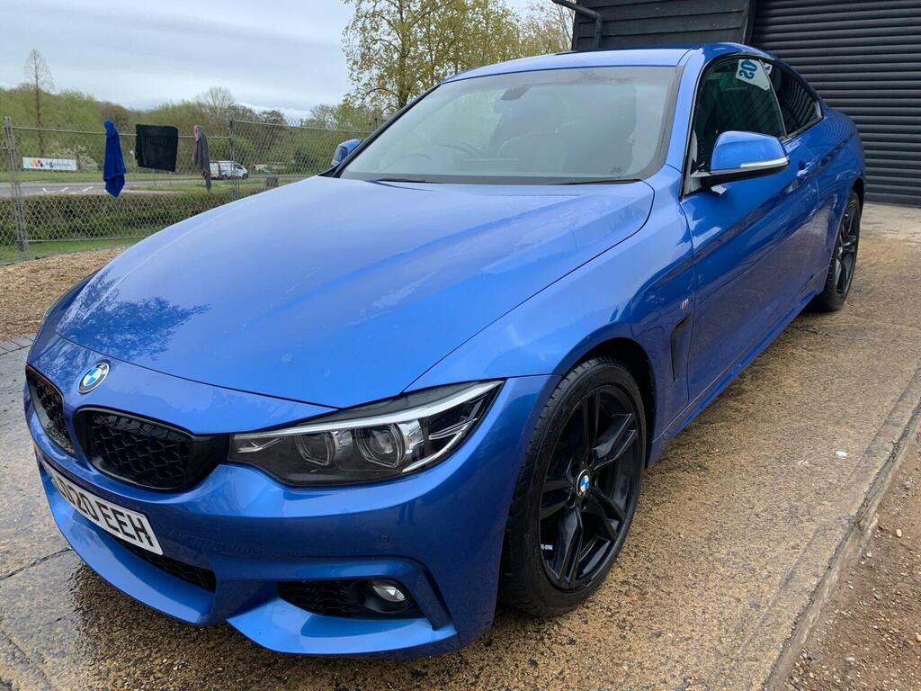 BMW 4 Series 420D M Sport Euro 6 Ss Blue