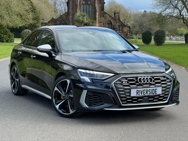 Audi S3 2022 2.0 Tfsi Saloon S Tronic Quattro E DG72CCY Black #3