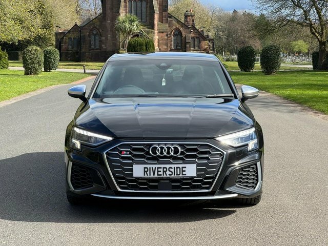 Audi S3 2022 2.0 Tfsi Saloon S Tronic Quattro E DG72CCY Black #4