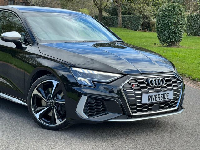Audi S3 2022 2.0 Tfsi Saloon S Tronic Quattro E DG72CCY Black #2