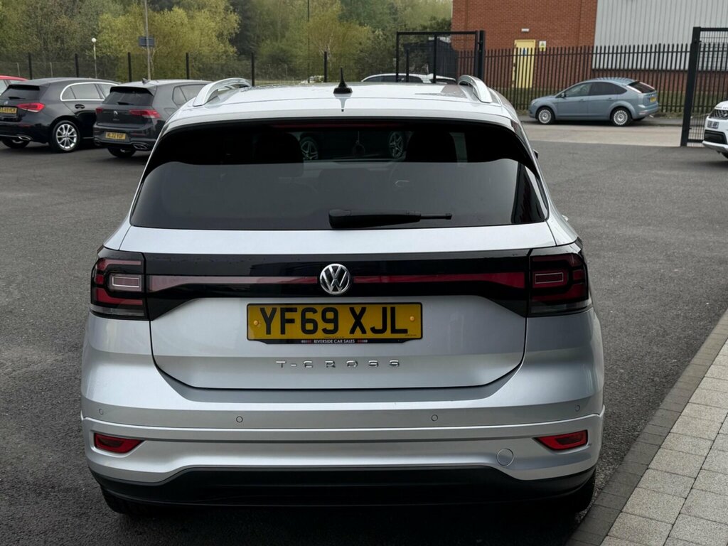 Volkswagen T-Cross 1.0 Tsi R-line Dsg Euro 6 Ss YF69XJL Silver #3