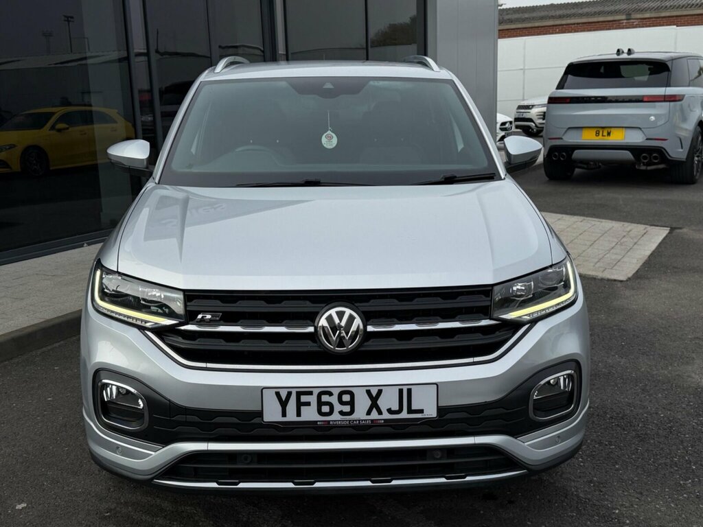 Volkswagen T-Cross 1.0 Tsi R-line Dsg Euro 6 Ss YF69XJL Silver #4