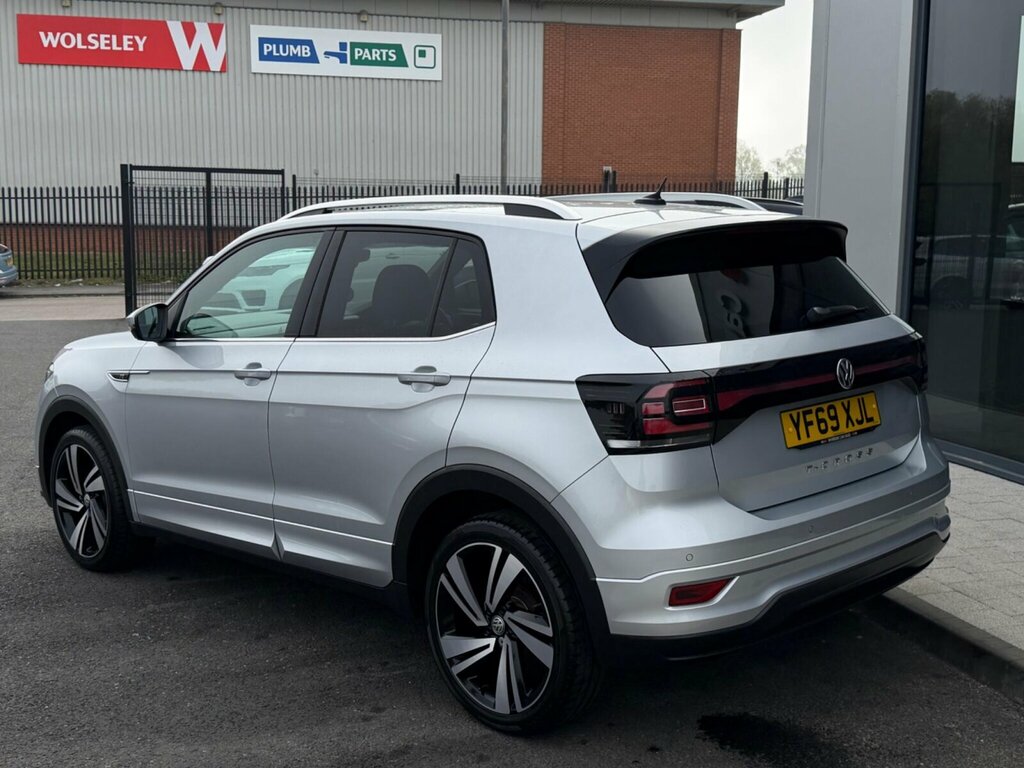 Volkswagen T-Cross 1.0 Tsi R-line Dsg Euro 6 Ss YF69XJL Silver #2