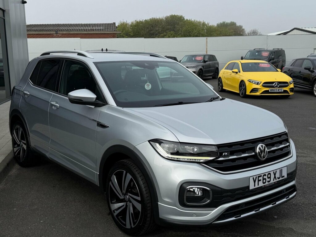 Volkswagen T-Cross 1.0 Tsi R-line Dsg Euro 6 Ss YF69XJL Silver #5