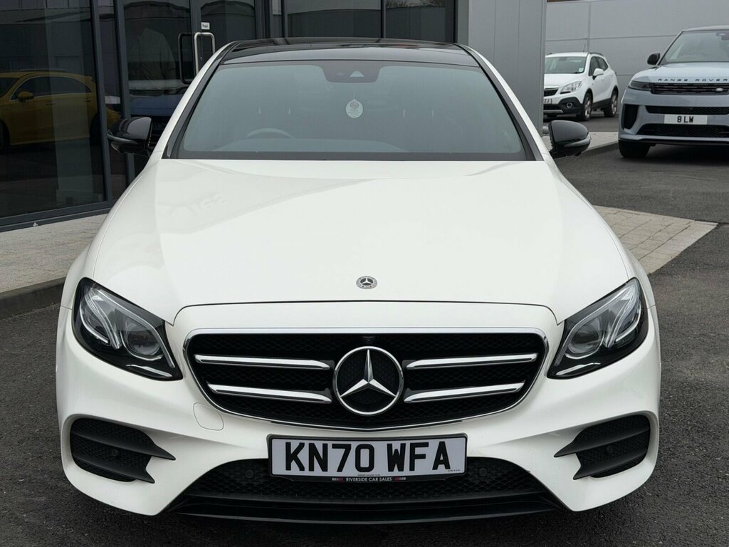 Mercedes-Benz E Class 2.0 E300d Amg Line Night Edition Premium Plus G- KN70WFA White #3