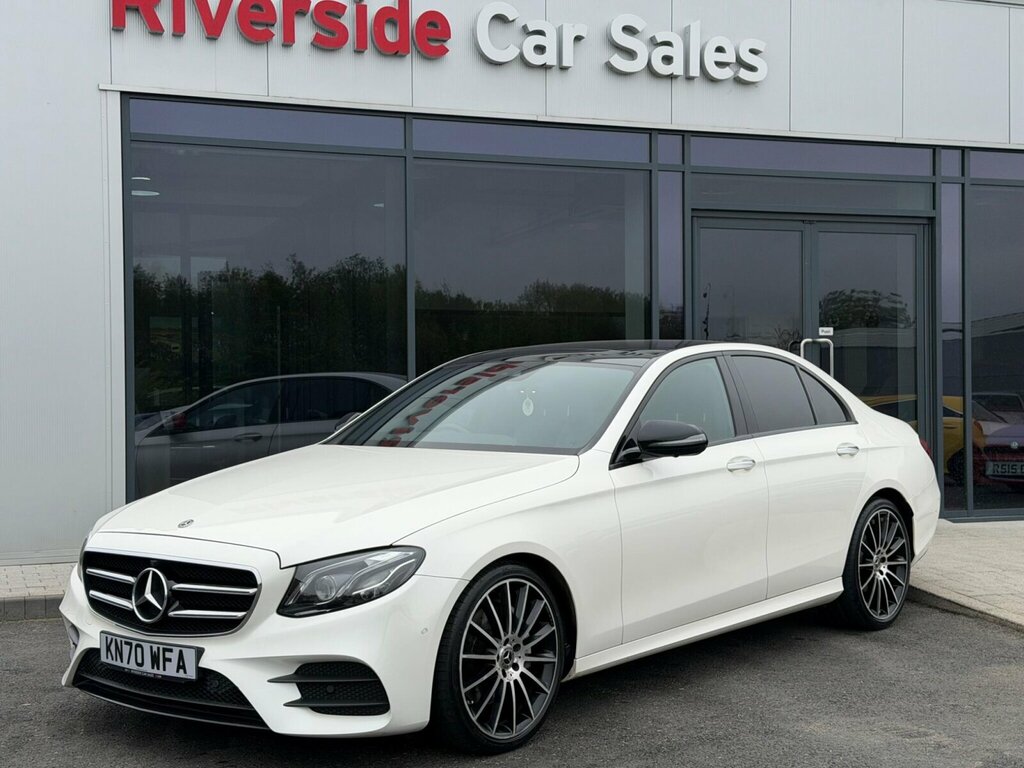 Mercedes-Benz E Class 2.0 E300d Amg Line Night Edition Premium Plus G- White
