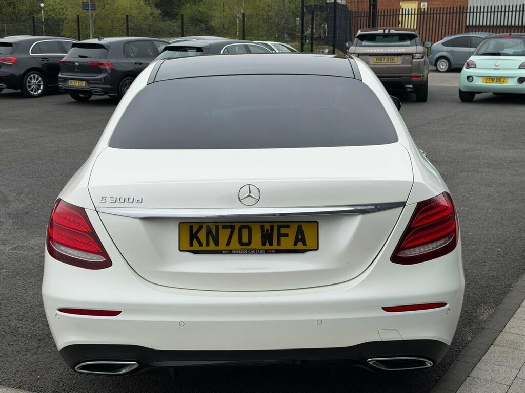 Mercedes-Benz E Class 2.0 E300d Amg Line Night Edition Premium Plus G- KN70WFA White #5