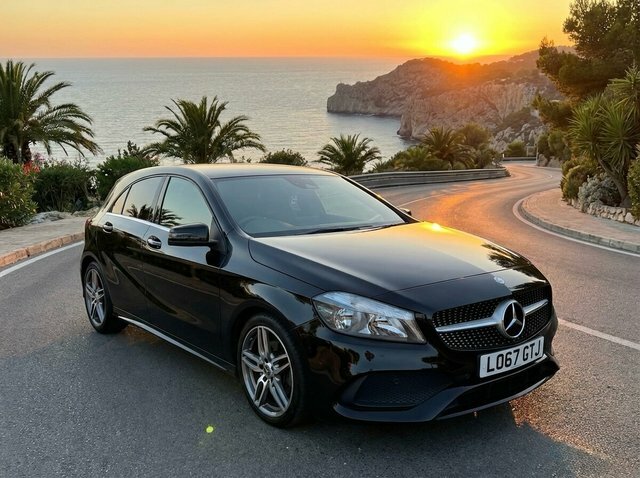 Mercedes-Benz A Class 2017 2.1 A200d Amg Line Hatchback 7G-dc Black