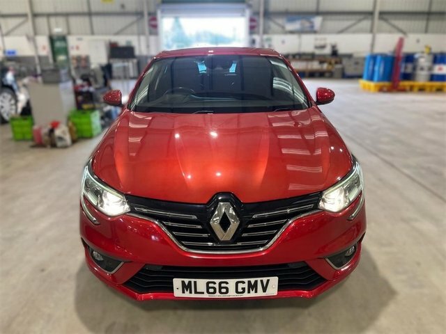 Renault Megane 2016 1.5 Dci Dynamique S Nav Hatchback ML66GMV Red #3