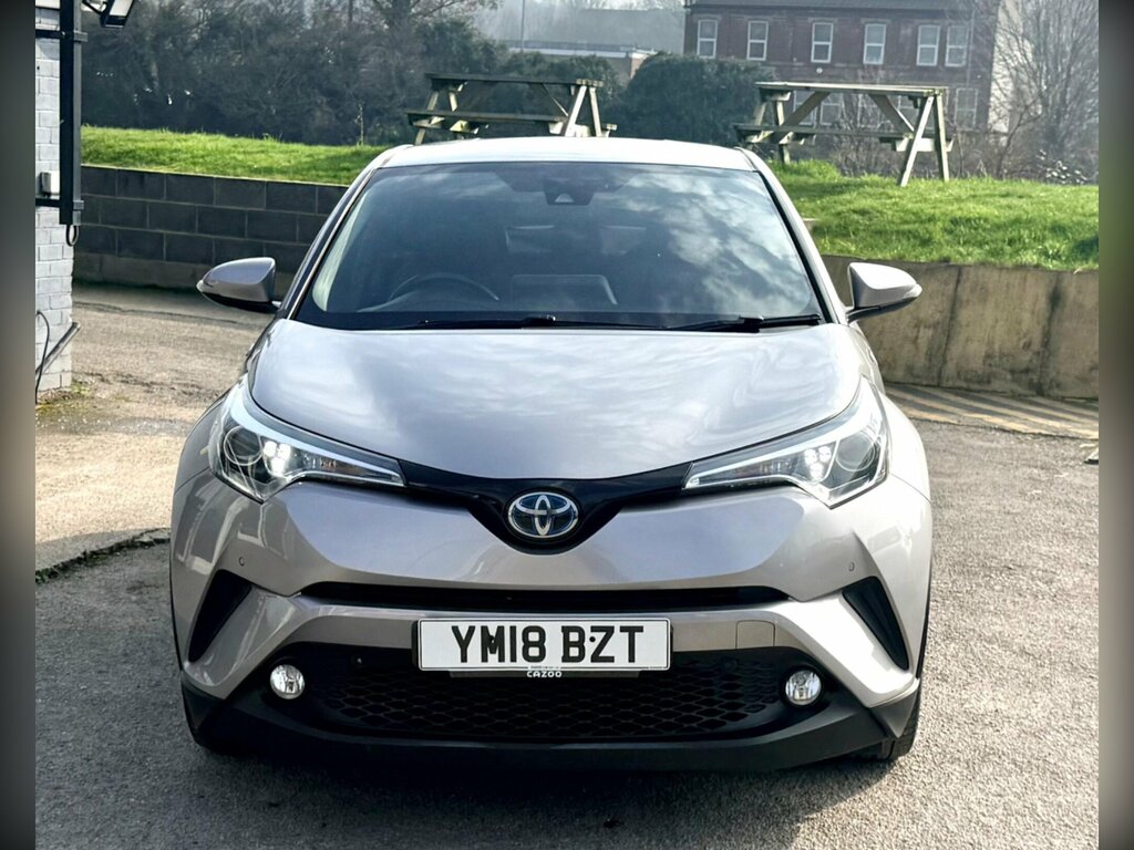 Toyota C-Hr 1.8 Vvt-h Excel Cvt Euro 6 Ss YM18BZT Silver #2