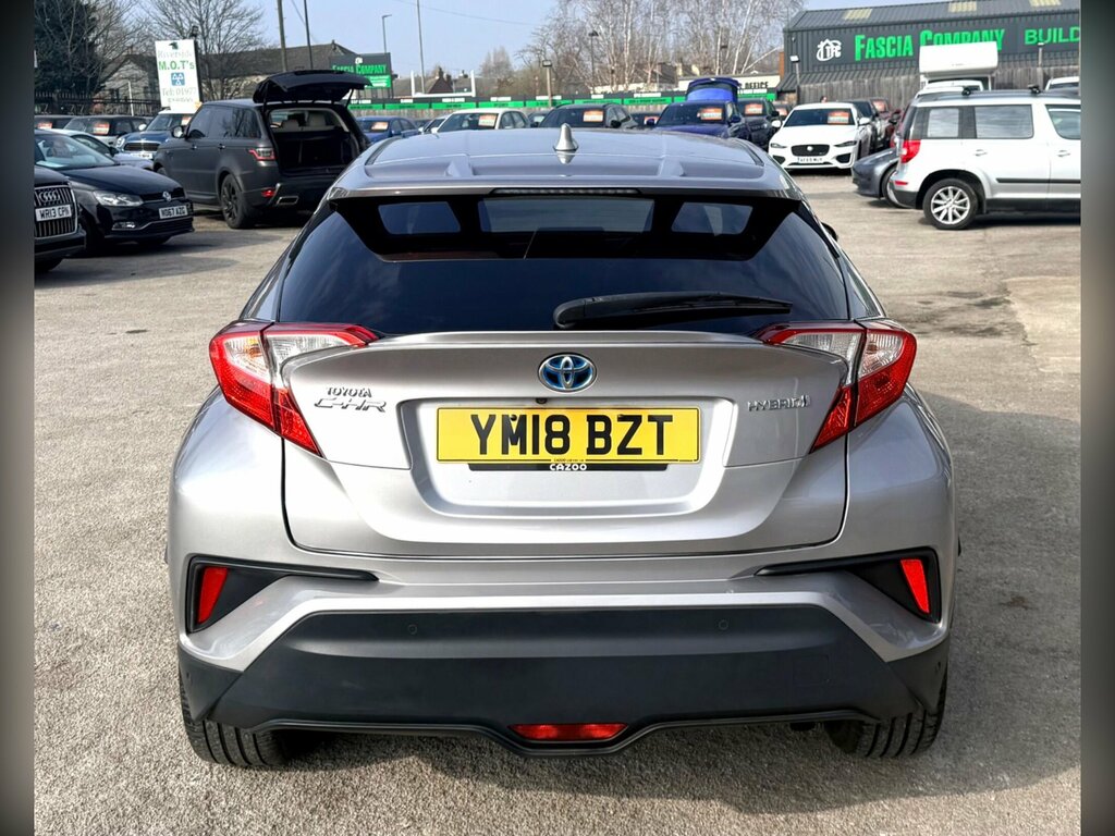 Toyota C-Hr 1.8 Vvt-h Excel Cvt Euro 6 Ss YM18BZT Silver #3