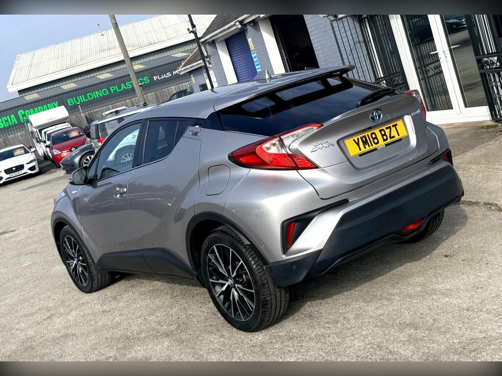 Toyota C-Hr 1.8 Vvt-h Excel Cvt Euro 6 Ss YM18BZT Silver #6