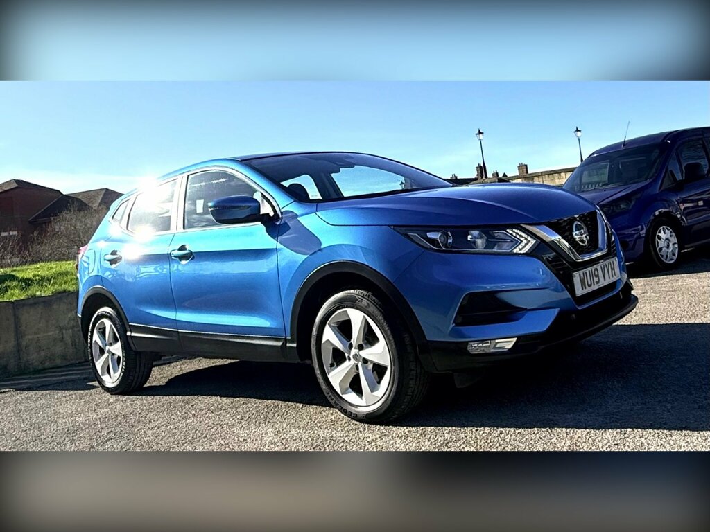 Nissan Qashqai 1.5 Dci Acenta Premium Euro 6 Ss WU19VYH Blue #2