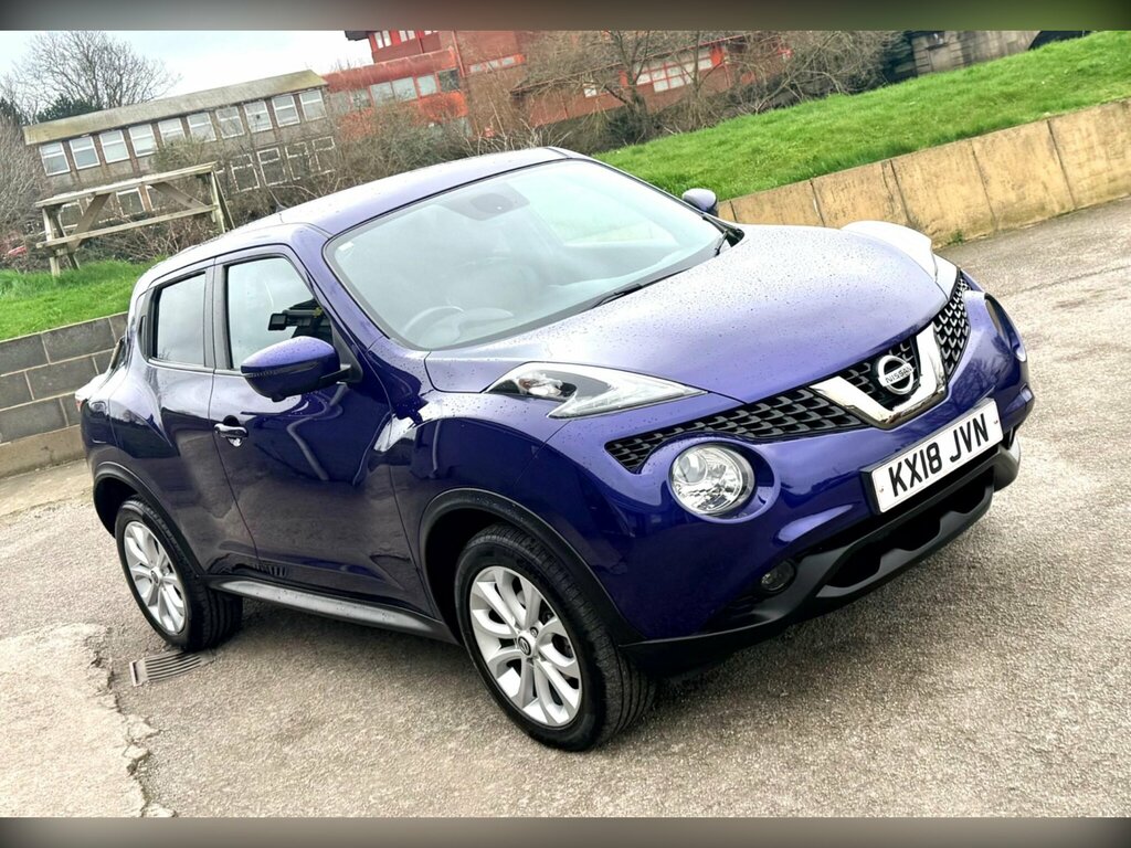 Nissan Juke 1.2 Dig-t Tekna Euro 6 Ss KX18JVN Blue #3