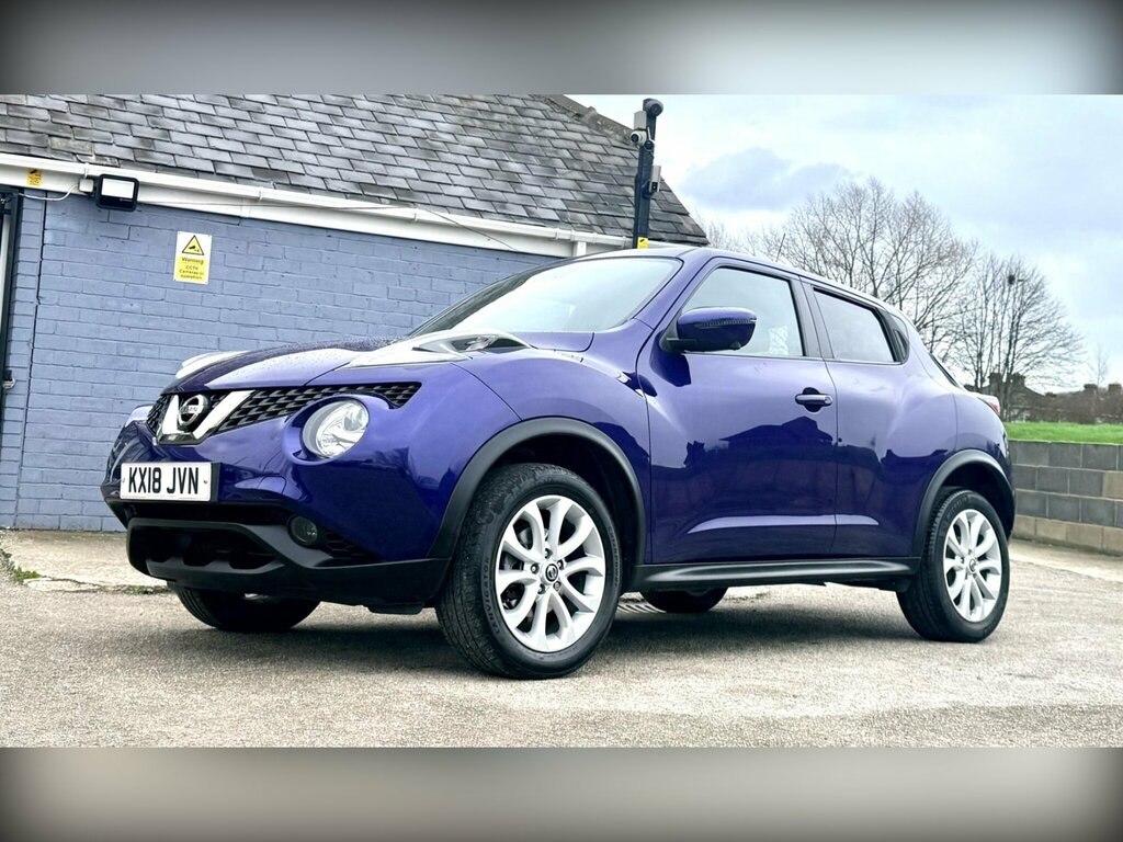 Nissan Juke 1.2 Dig-t Tekna Euro 6 Ss KX18JVN Blue #2