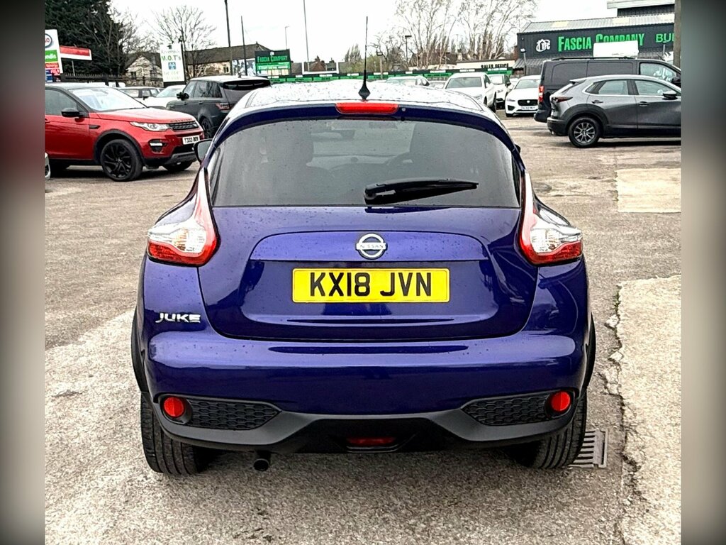 Nissan Juke 1.2 Dig-t Tekna Euro 6 Ss KX18JVN Blue #5