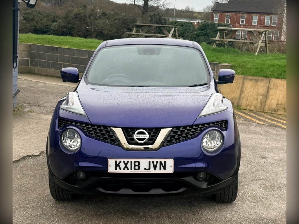 Nissan Juke 1.2 Dig-t Tekna Euro 6 Ss KX18JVN Blue #4