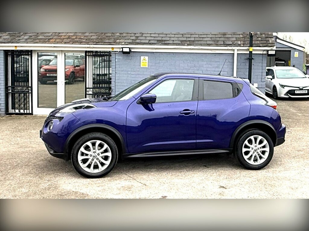 Nissan Juke 1.2 Dig-t Tekna Euro 6 Ss KX18JVN Blue #6
