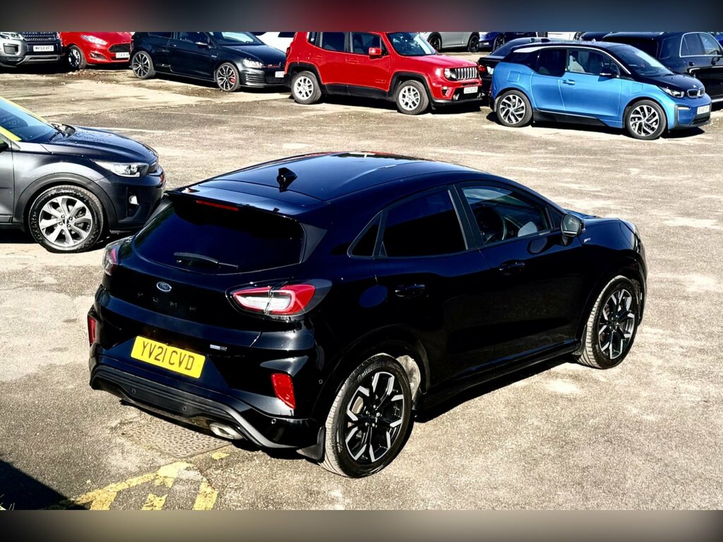 Ford Puma 1.0T Ecoboost Mhev St-line X Euro 6 Ss YV21CVD Black #4