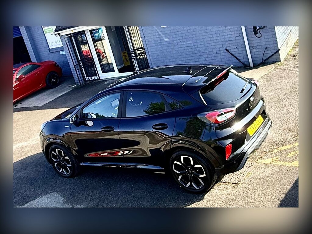Ford Puma 1.0T Ecoboost Mhev St-line X Euro 6 Ss YV21CVD Black #6