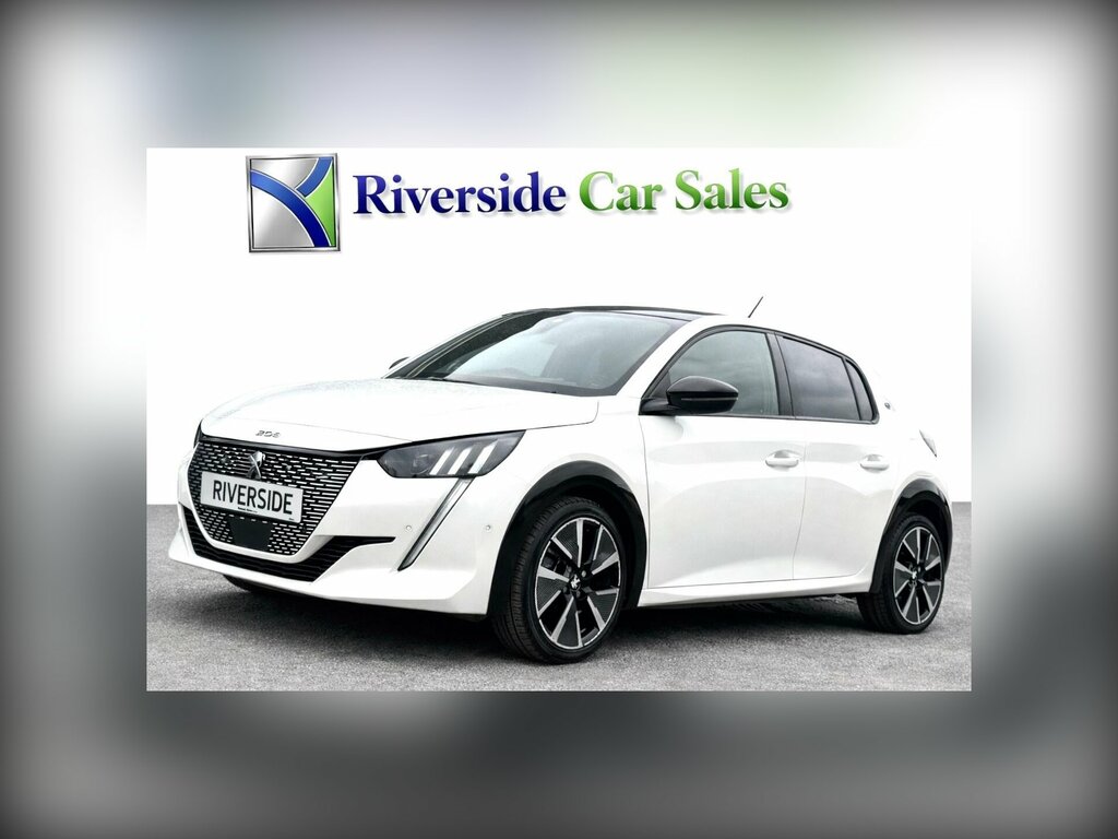 Peugeot e-208 50Kwh Gt Premium 7Kw Charger White