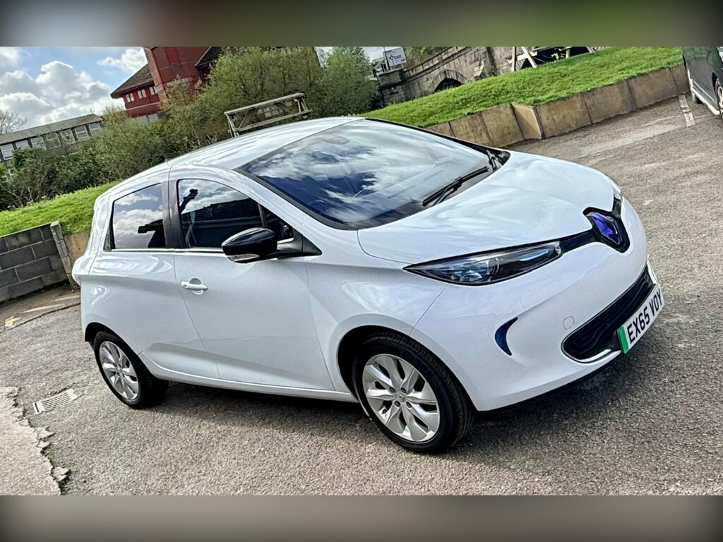 Renault Zoe 22Kwh Dynamique Nav Battery Lease White #3