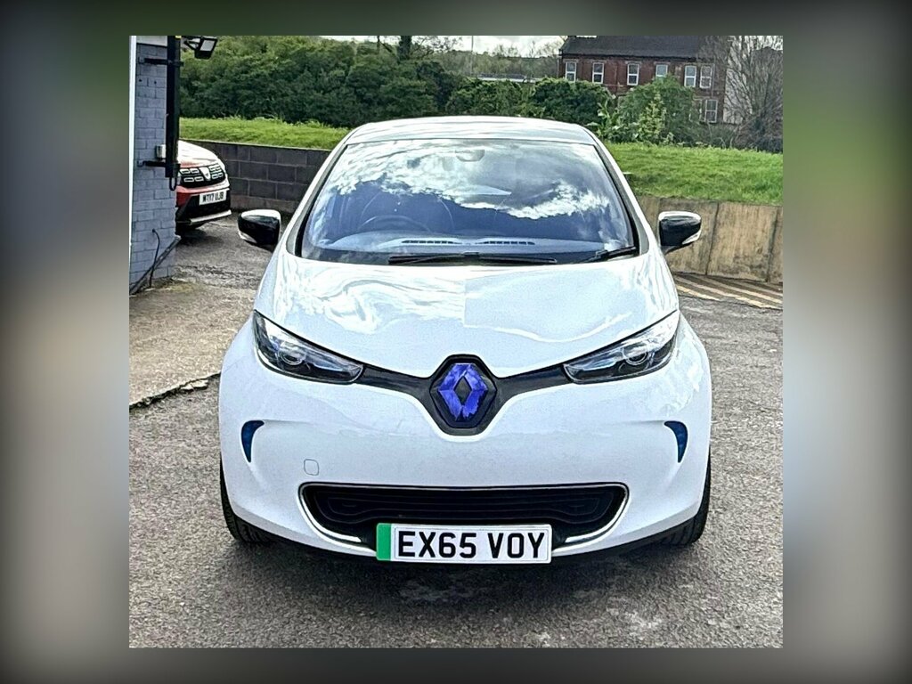 Renault Zoe 22Kwh Dynamique Nav Battery Lease White #4