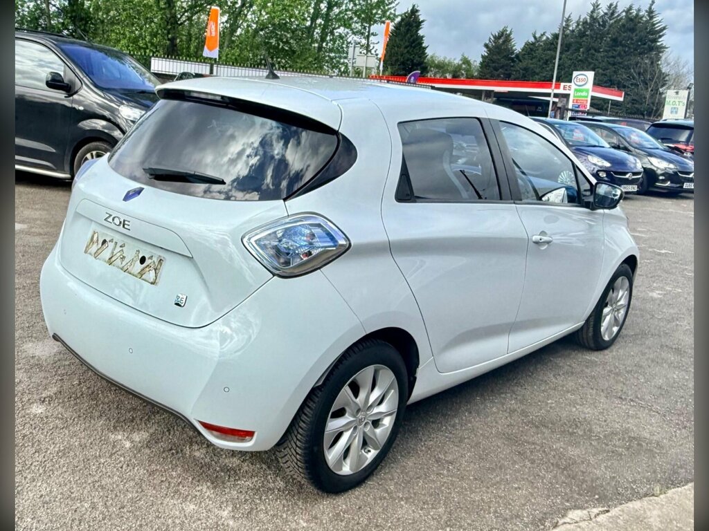 Renault Zoe 22Kwh Dynamique Nav Battery Lease White #6