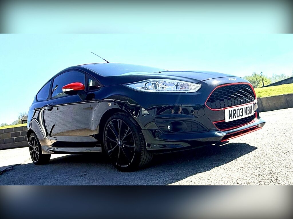 Ford Fiesta 1.0T Ecoboost Zetec S Euro 6 Ss MR03MBH Black #2