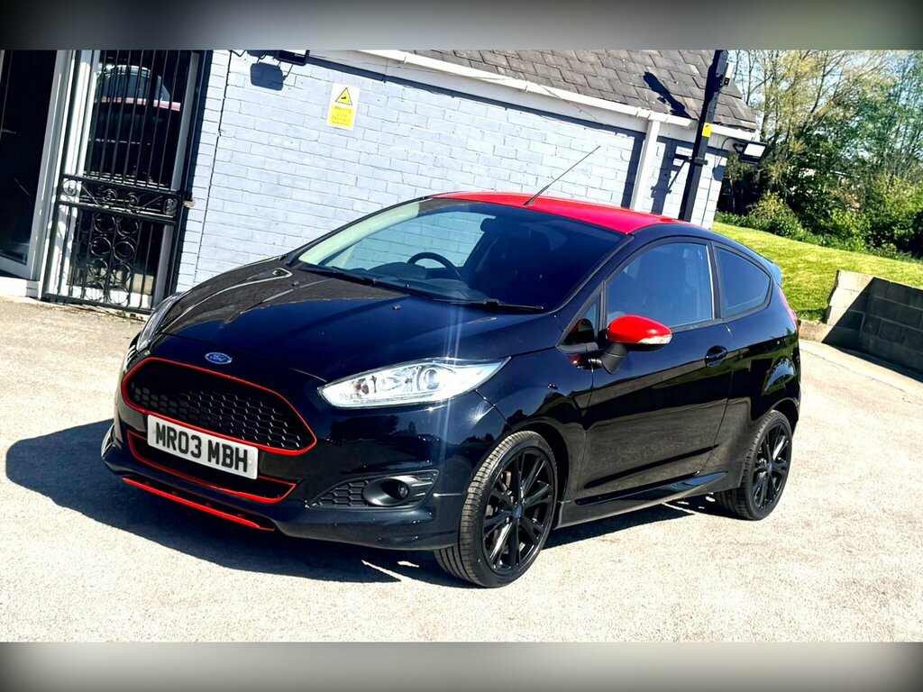 Ford Fiesta 1.0T Ecoboost Zetec S Euro 6 Ss Black