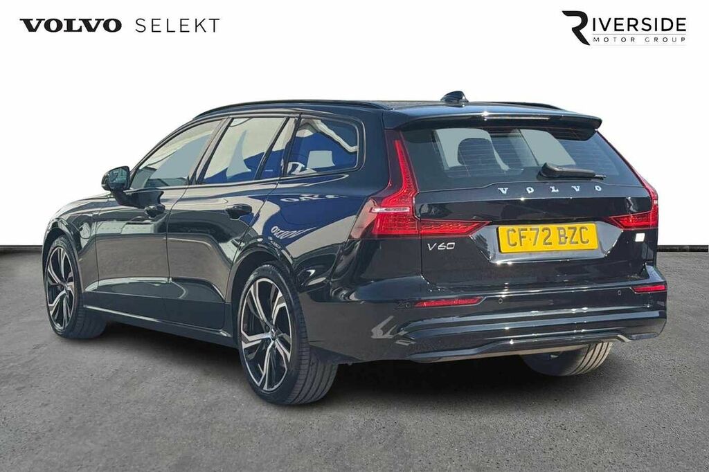 Volvo V60 2.0 T6 350 Recharge Phev Plus Dark Awd Black #6