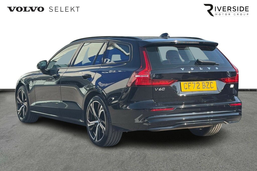 Volvo V60 2.0 T6 350 Recharge Phev Plus Dark Awd Black #5