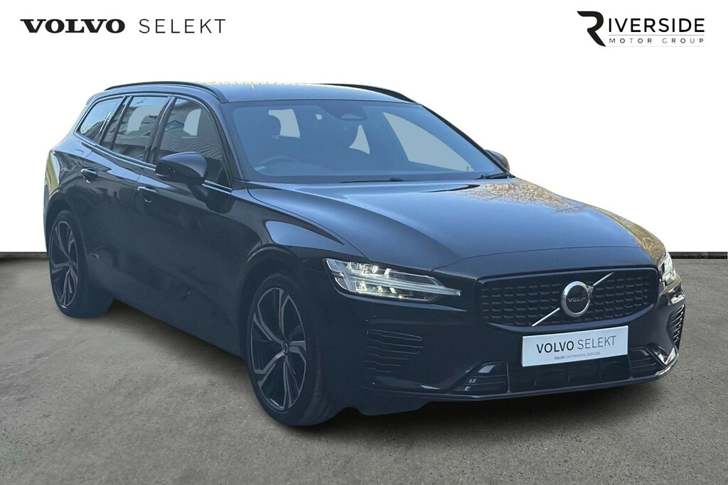 Volvo V60 2.0 T6 350 Recharge Phev Plus Dark Awd Black