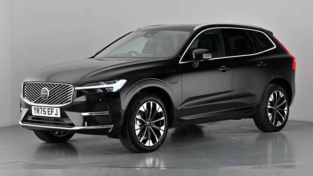 Volvo XC60 Ultra Bright T8 Awd Plug-in Hybrid Delivery Miles YR75EFJ Black #4