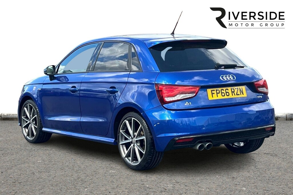 Audi A1 1.4 Tfsi Cod Black Edition Sportback Euro 6 Ss FP66RZN Blue #3
