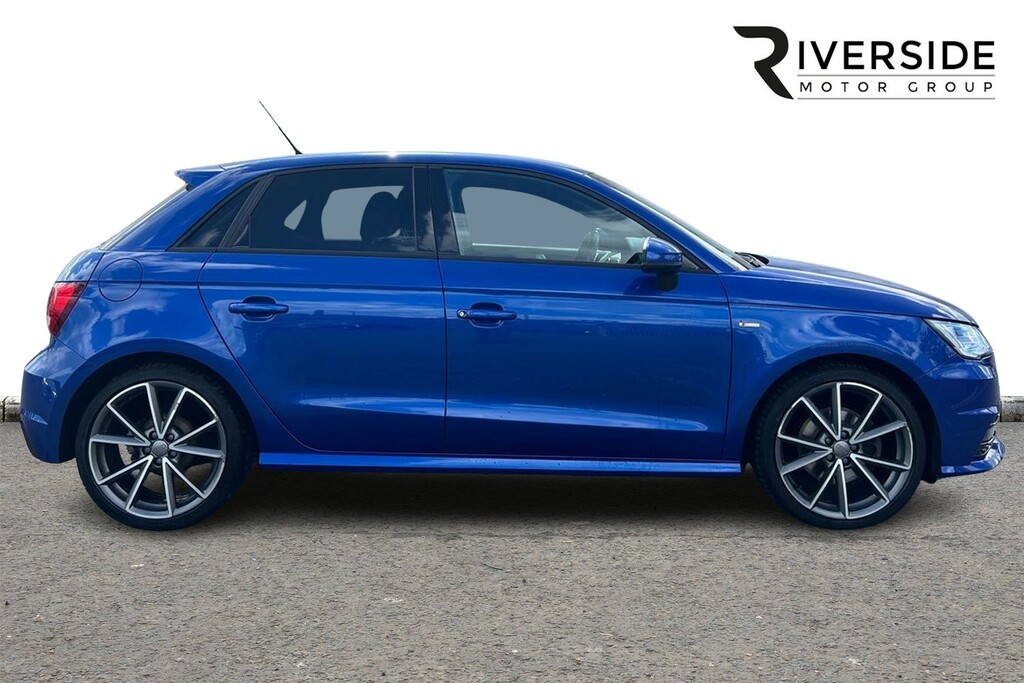 Audi A1 1.4 Tfsi Cod Black Edition Sportback Euro 6 Ss FP66RZN Blue #4