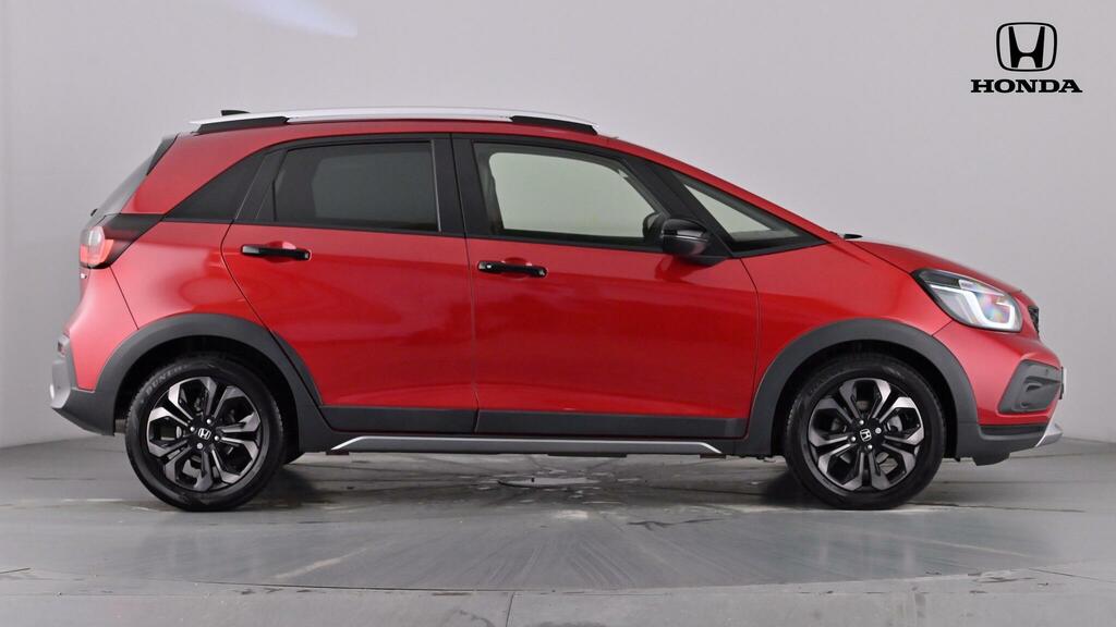 Honda Jazz 1.5 H I-mmd Crosstar Advance Hatchback YA74UTU Red #3