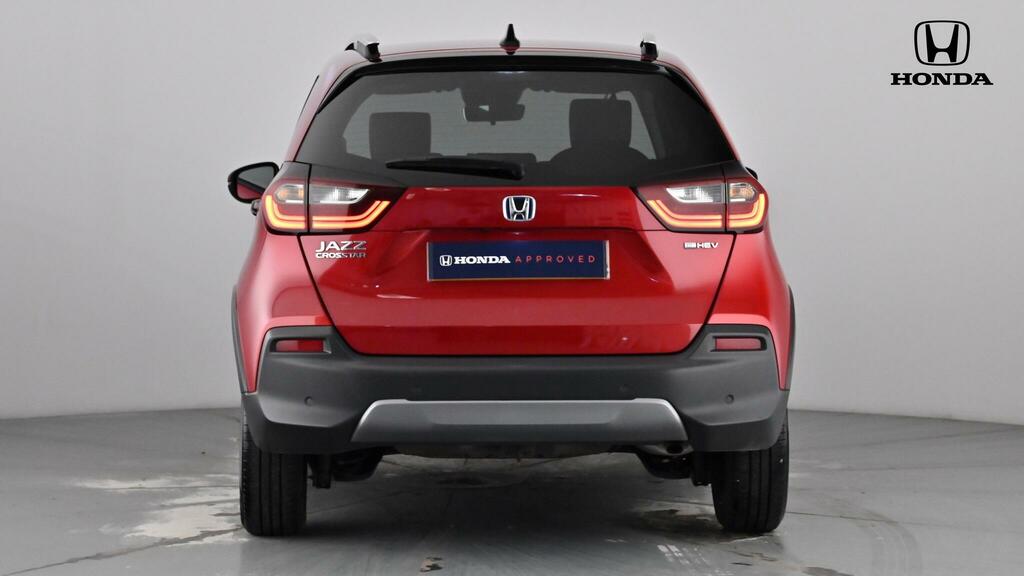 Honda Jazz 1.5 H I-mmd Crosstar Advance Hatchback YA74UTU Red #5