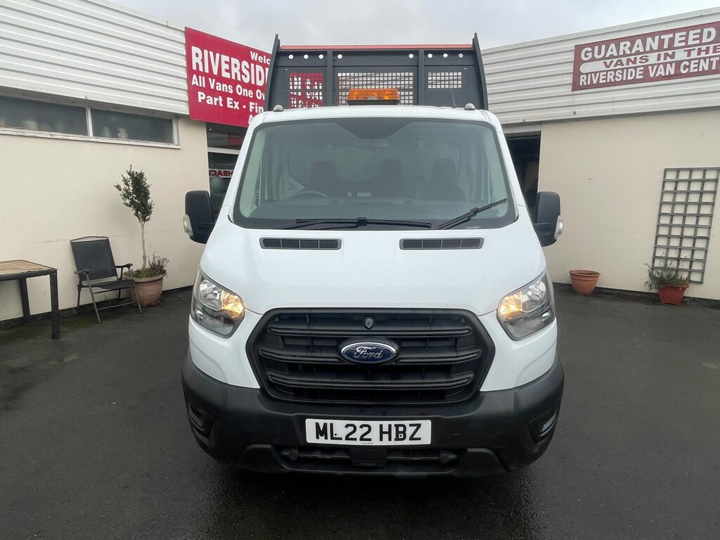 Ford Transit Custom 2.0 Transit 350 Leader Ecoblue 128.2 Bhp ML22HBZ White #4