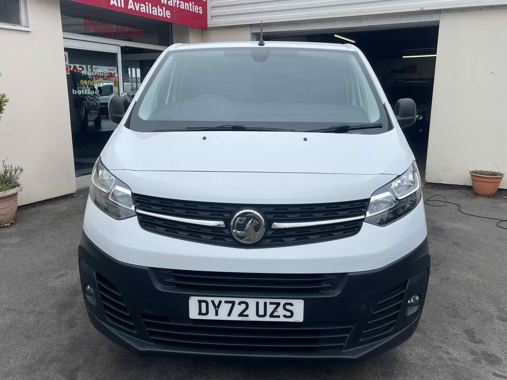 Vauxhall Vivaro 1.5 Vivaro F2900 Dynamic Ss 100.6 Bhp DY72UZS White #4