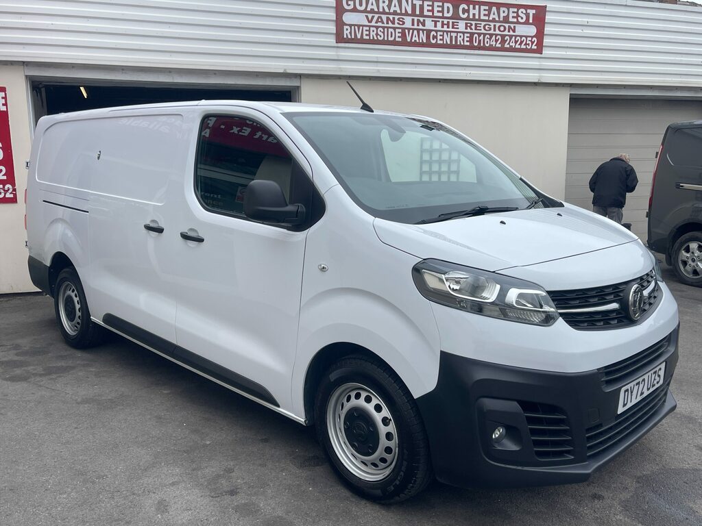 Vauxhall Vivaro 1.5 Vivaro F2900 Dynamic Ss 100.6 Bhp DY72UZS White #3